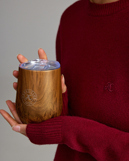 Термокружка 350 мл, коричневый