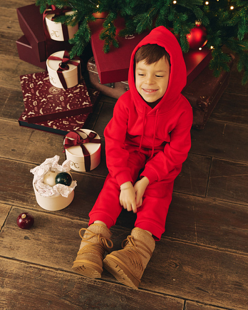 Детские джоггеры Unisex, красный